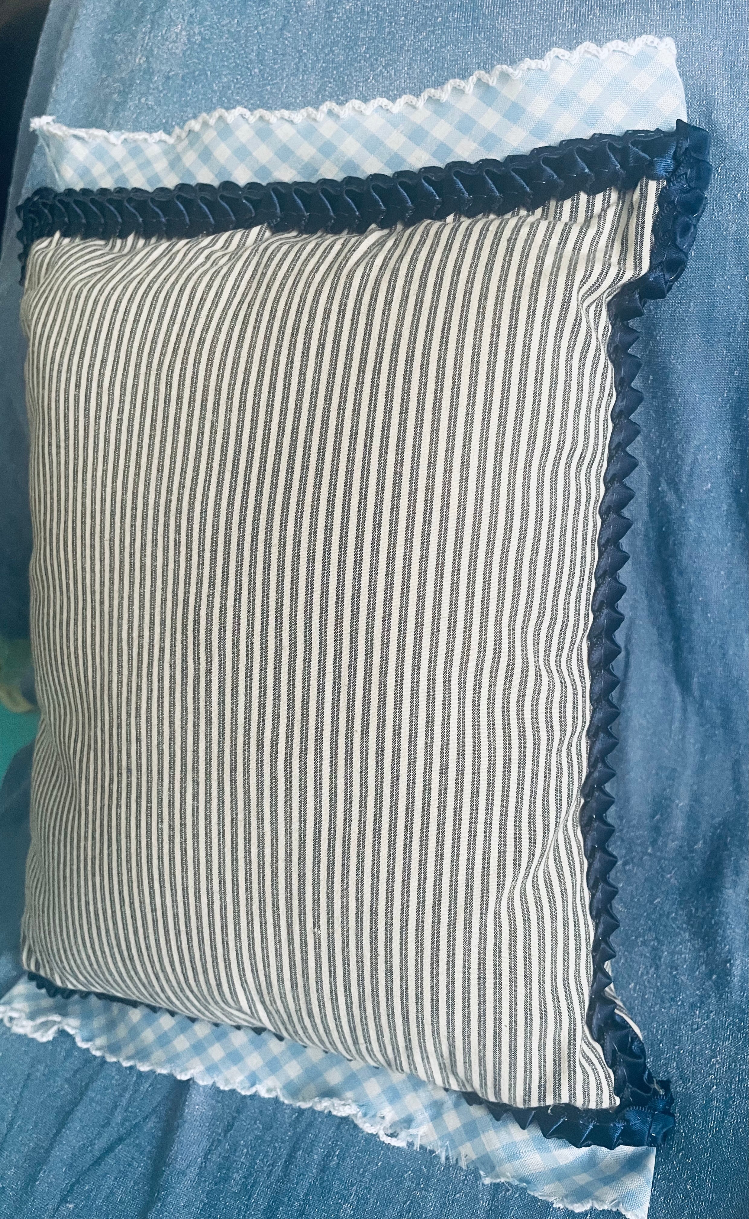 Hand Crafted Playful Cow Pillow